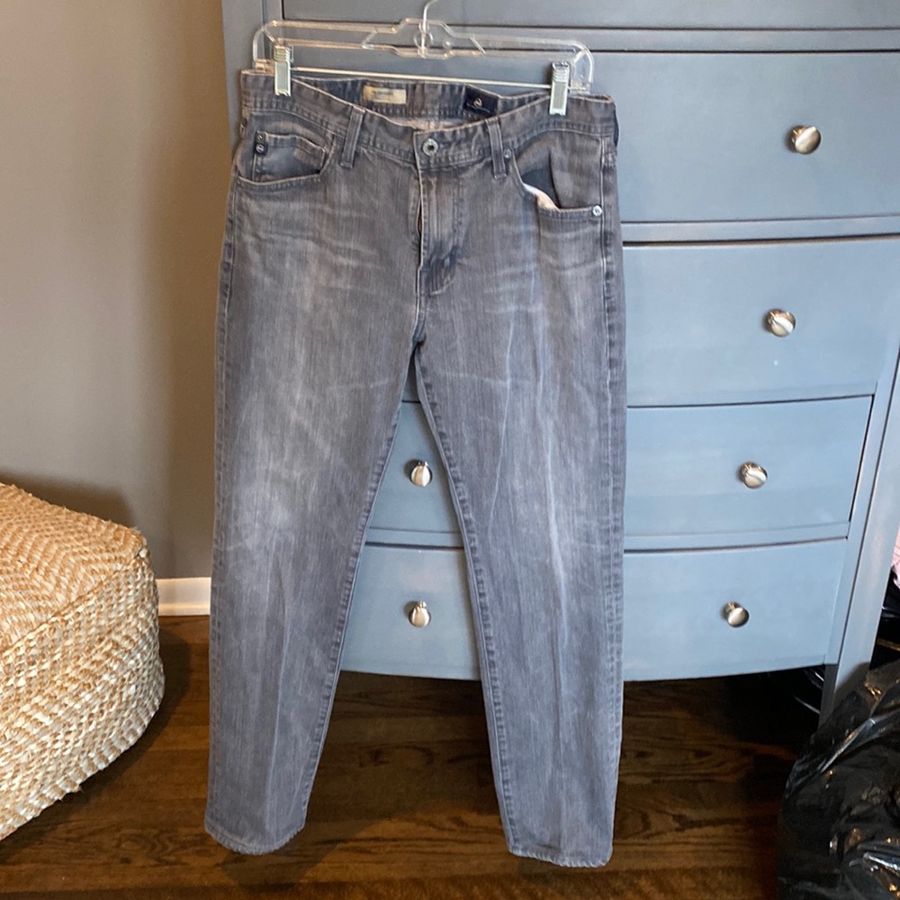 AG grey washed jeans